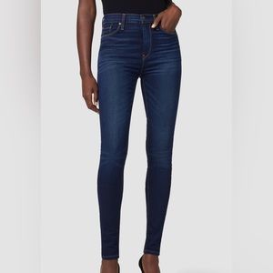 NWT HUDSON Barbara High-Rise Super Skinny Jean Dark Indigo - Size 28